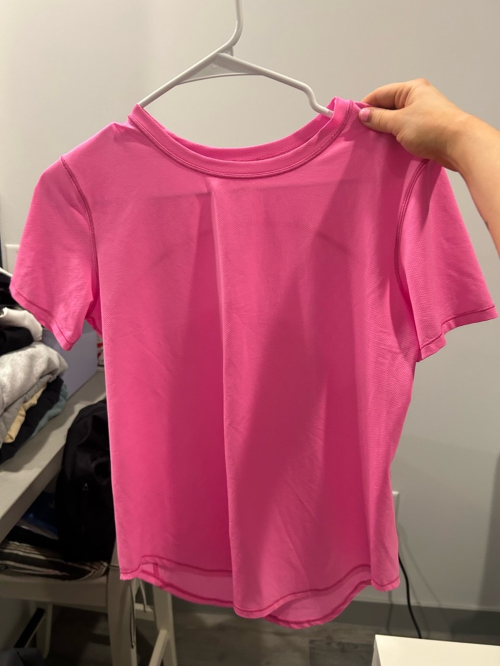 lululemon athletica Hot Pink Tee